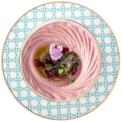 Beetroot Hummus – حمص الشمندر