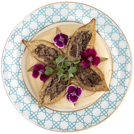 Hummus with Kebbeh – حمص بالكبة