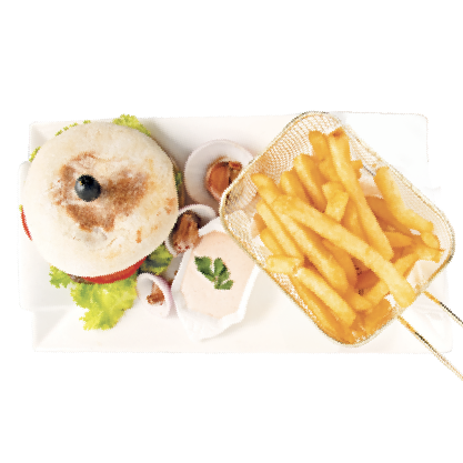 MOROCCAN LAMB BURGER