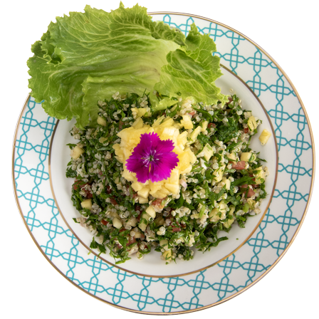 Quinoa Taboulé with Pineapple – تبولة الكينوا بالأناناس